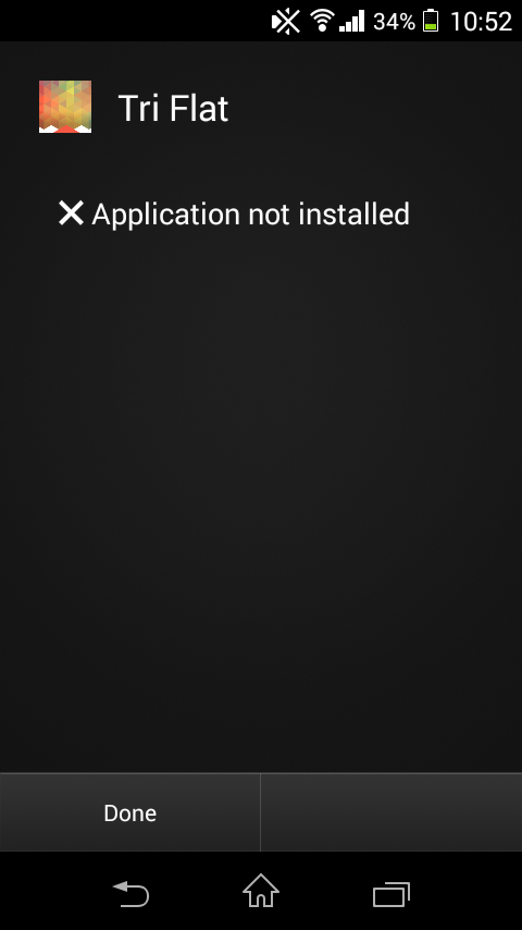 Xperia Themes Not Installing