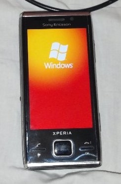 xperia x2 hangs on windows logo