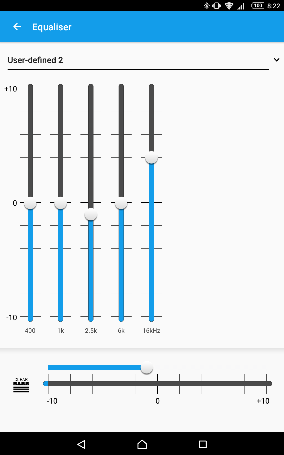 Equalizer ui