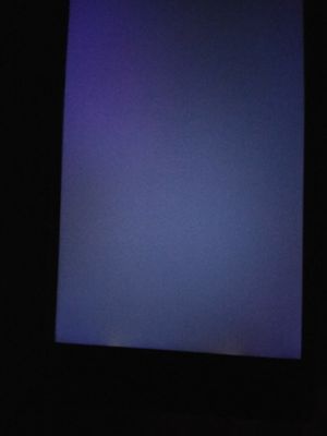 Light bleed on xperia X