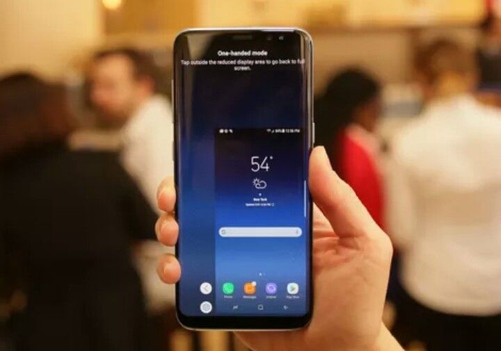 One-handed mode galaxy s8