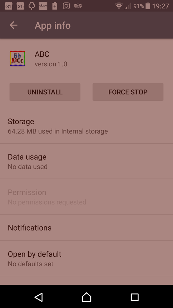 This one on the internal storage