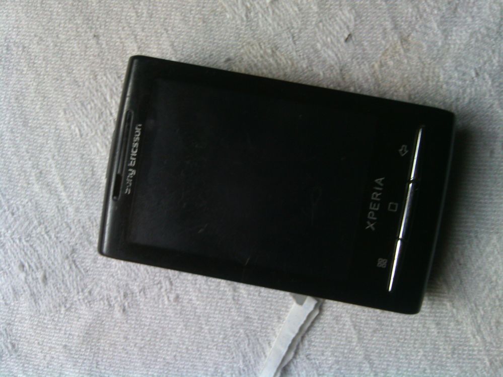 Sony Ericsson E10i requesting repair of damaged simcard slot