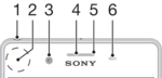 Proximity sensor (number 6)