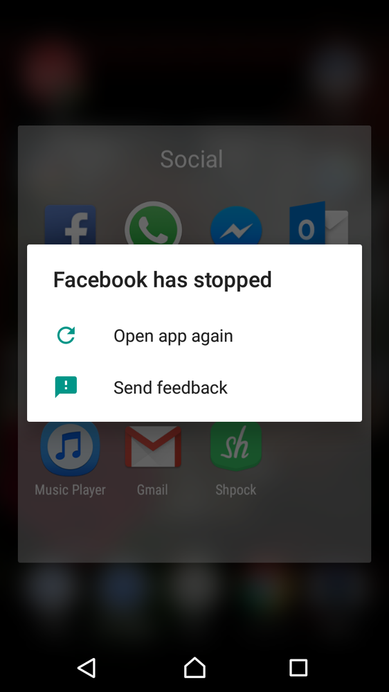 Facebook photos suddenly stopped