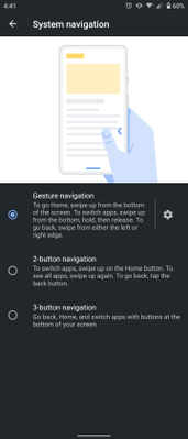 Gesture Navigation