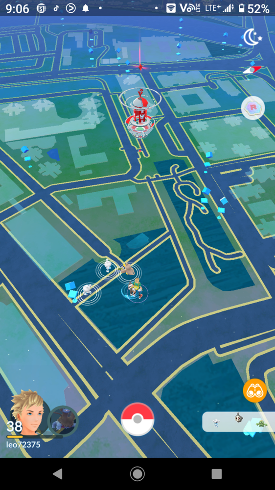 When walking in pokemon, but i only stay in the one point..cannot move .