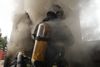 Photo faite pendant une formation dans un caisson avec un température vers 600°C.