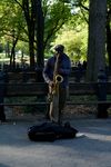 Street musician - Central Park  NYC