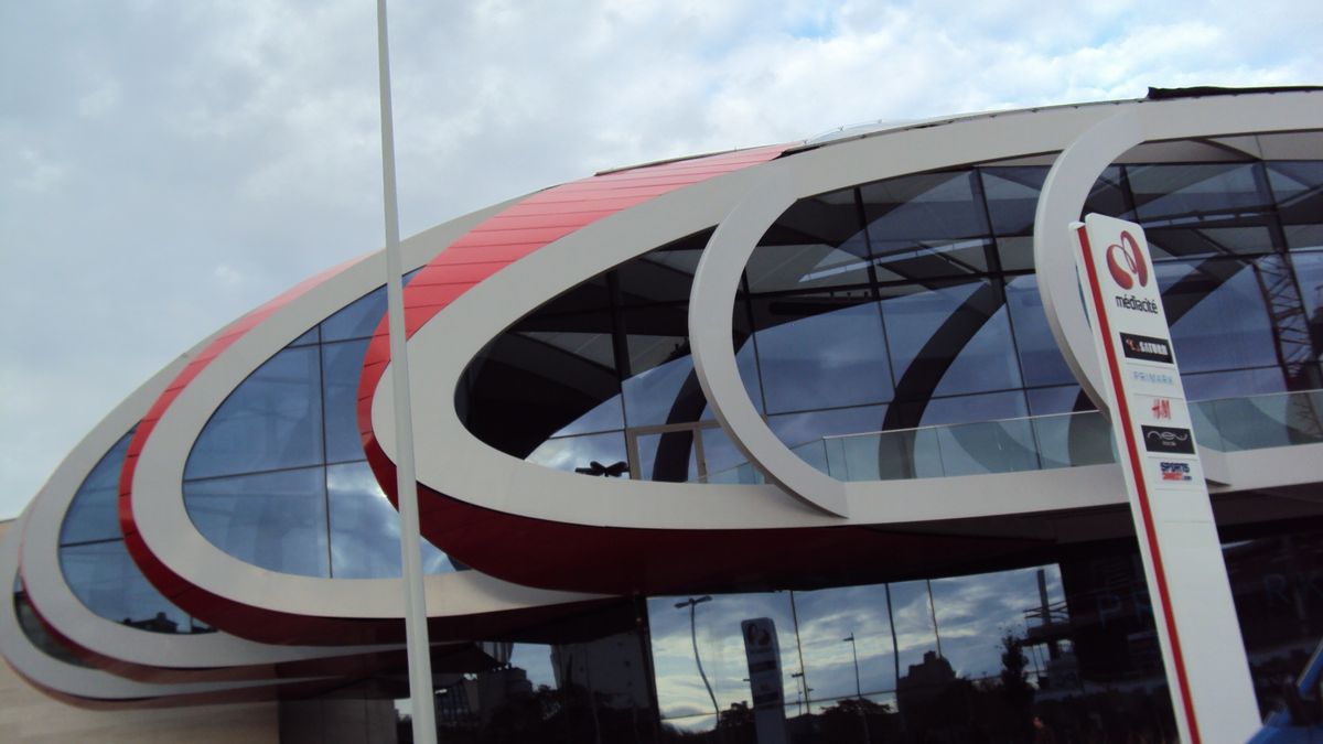 new shopping mall in Liège