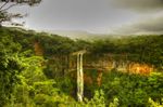 Wasserfall bei Tamarin auf Mauritius