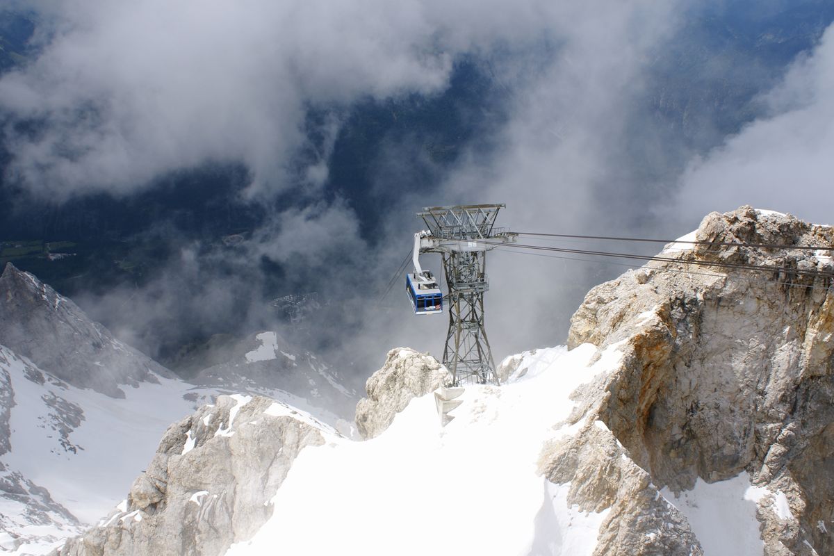 mit diesem Blick von der Zugspitze möchte ich ich wieder aus den Urlaub zurück melden.