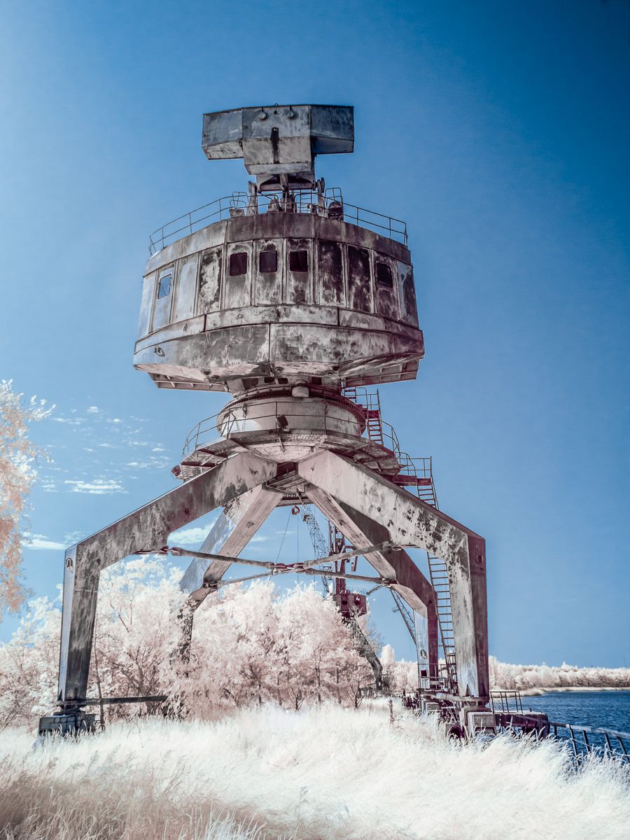Kran in Tschernobyl