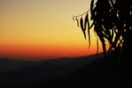 Sunset over the mountains