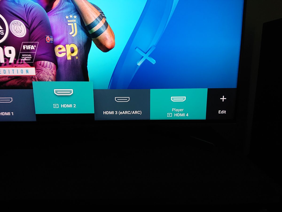 Streaming stick on HDMI 4 showing as "Player"