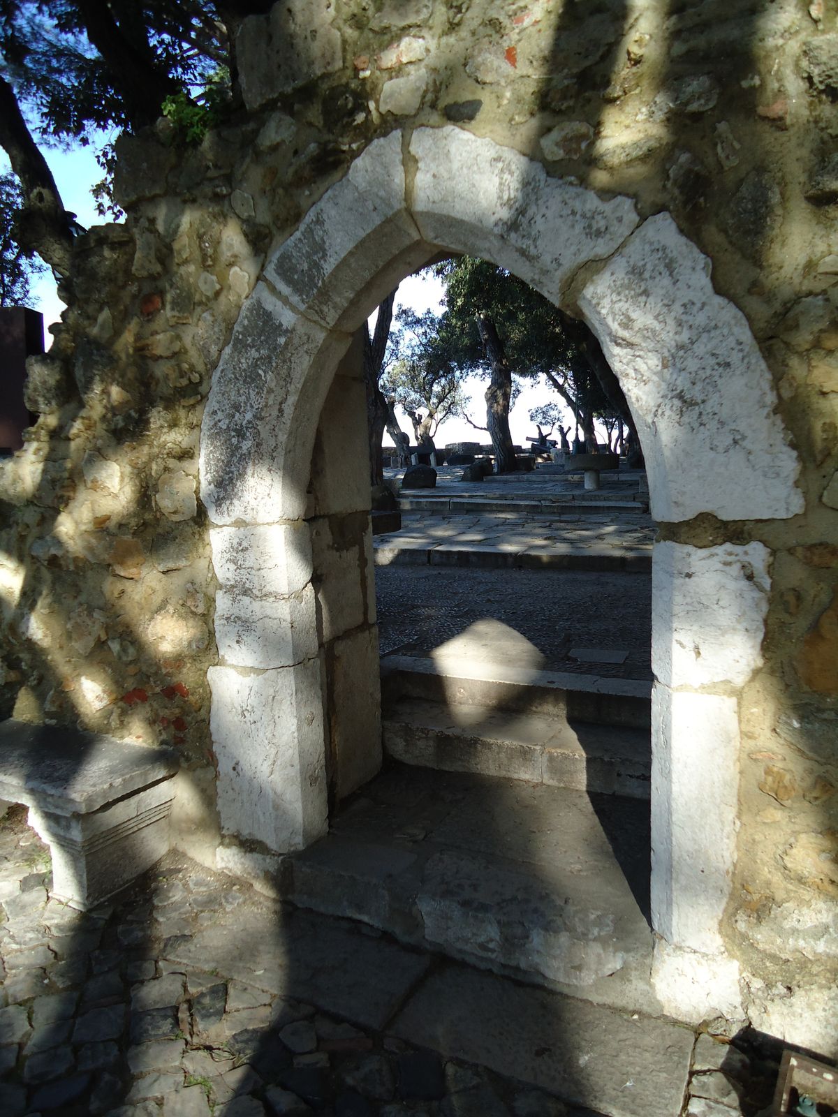 Castle of São Jorge, Lisbon, Portugal 21-01-2011