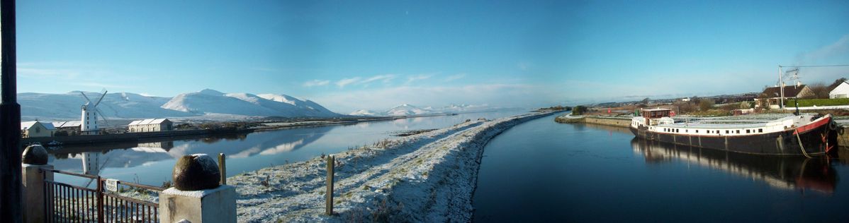 This pic was taken in Tralee bay during the snowy weather conditions late last year.