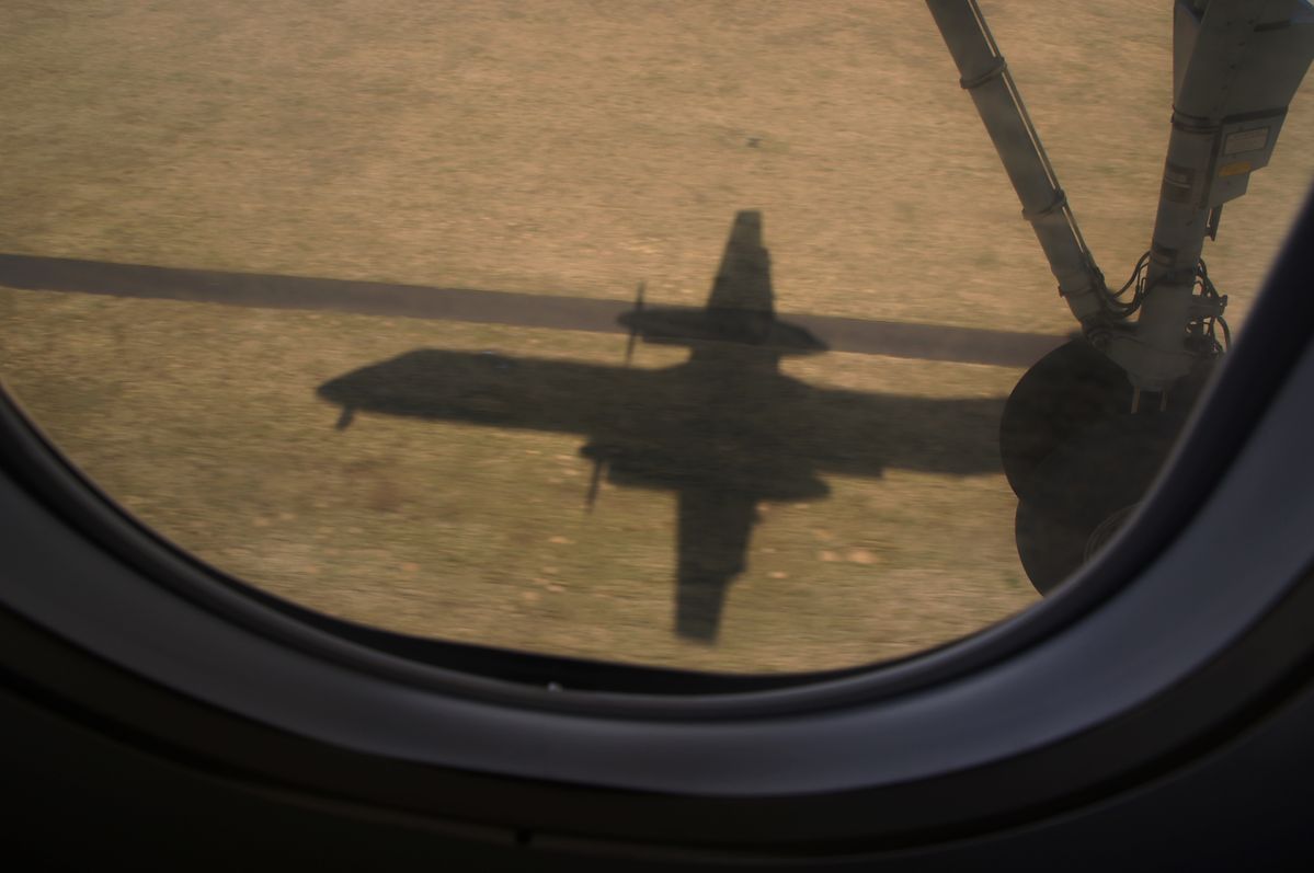 Landeanflug in Luxemburg