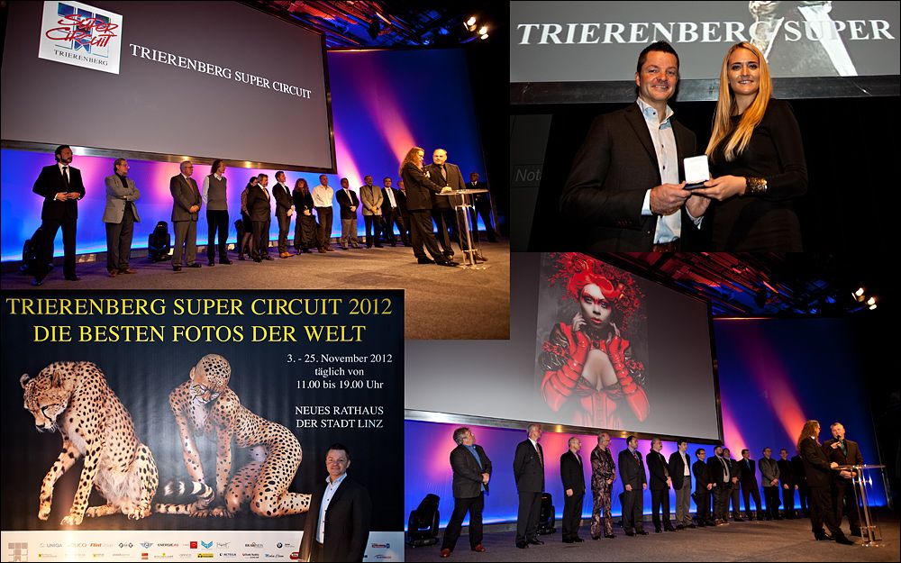 GOLDMEDAL WINNER Raymond Hoffmann (Raymó) beim weltweit größten Fotosalon, dem Trierenberg Super Circuit 2012 in Linz / Österreich

Der Trierenberg Super Circuit ist der größte Fotokunstwettbewerb der Welt, zählt zu den attraktivsten Fotowettbewerben überhaupt und steht für die perfekte Fotografie. In diesem Jahr wurden über 91.000 Werke aus 109 Ländern eingereicht, so viele wie noch nie. Eine internationale Jury wählte daraus die besten Bilder. Am 15.10.2012 wurden dann die Preisträger,  [..]