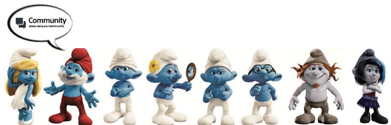 Smurfs lineup