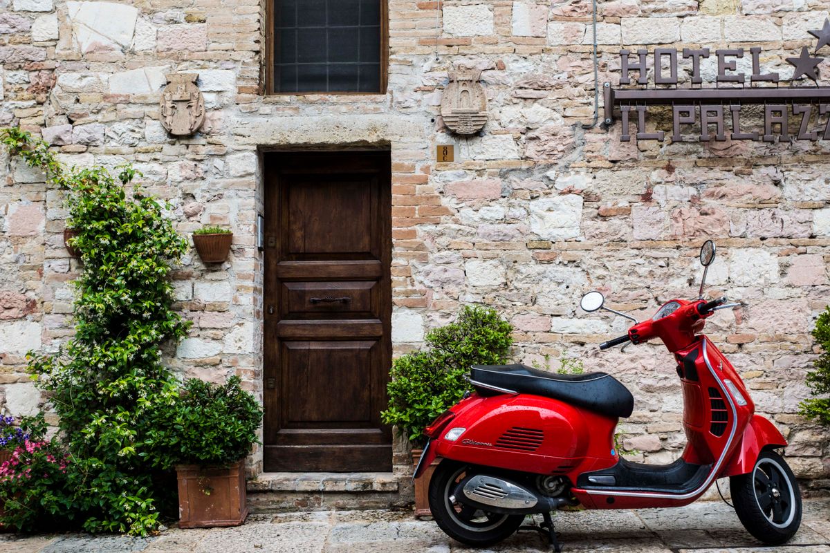 Scooter to Italy