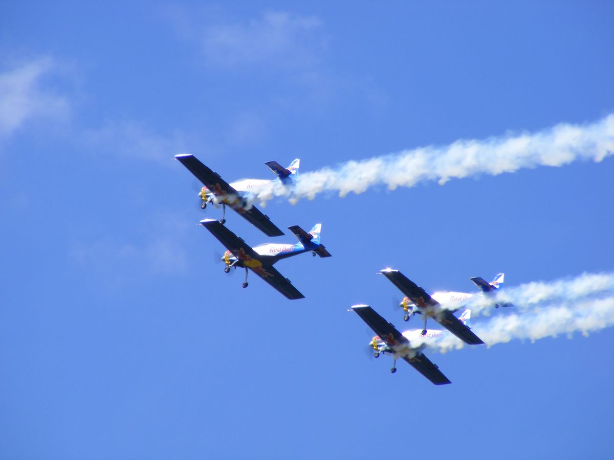 Pokaz lotniczy - Michałków 2012